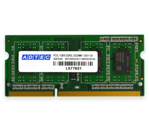 Amazon.co.jp: アドテック DDR3-1600/PC3-12800 SO-DIMM 4GB 低電圧